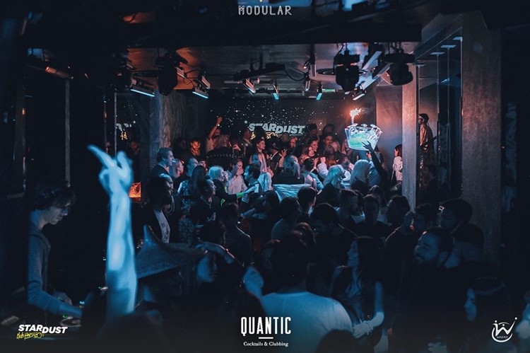 First Club nightclub Milan fun crowd party dance floor dj mixing music