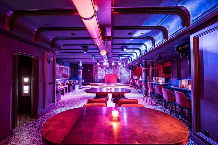 Fishbowl nightclub New York