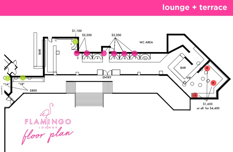 Flamingo Lounge Sydney Guest List & Table Bookings