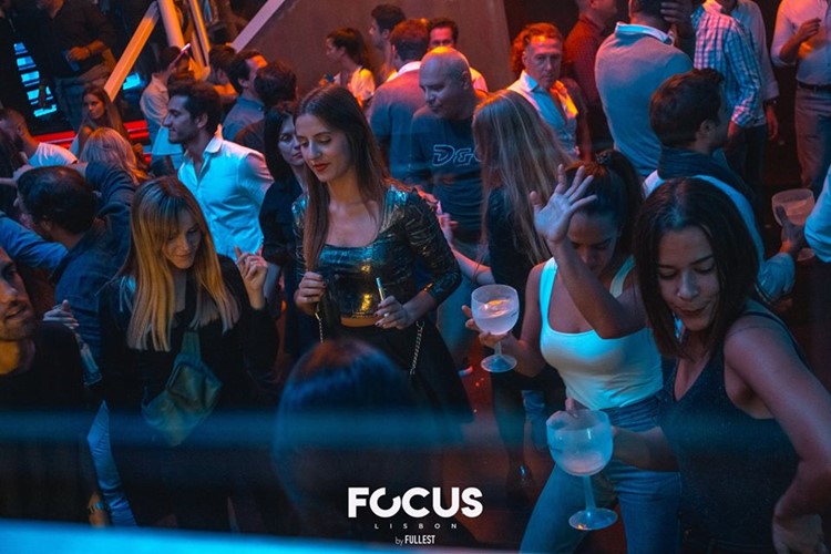 Focus nightclub Lisbon people dancing having fun best club to go to must see