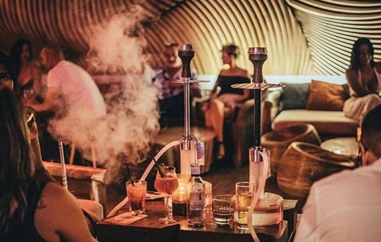 Gabbeach Sunset Gabbana Valencia club hukkah smoke book vip table reserve now party