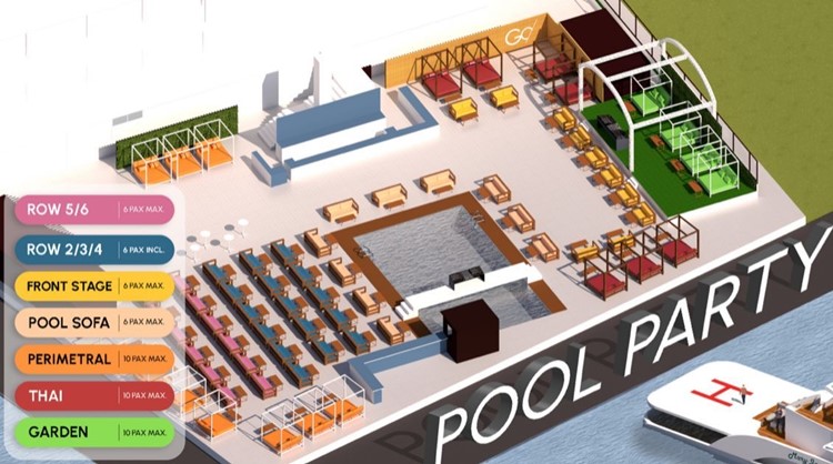 Party at Go BeachClub VIP nightclub in Barcelona. Find promoters for guest list in Clubbable