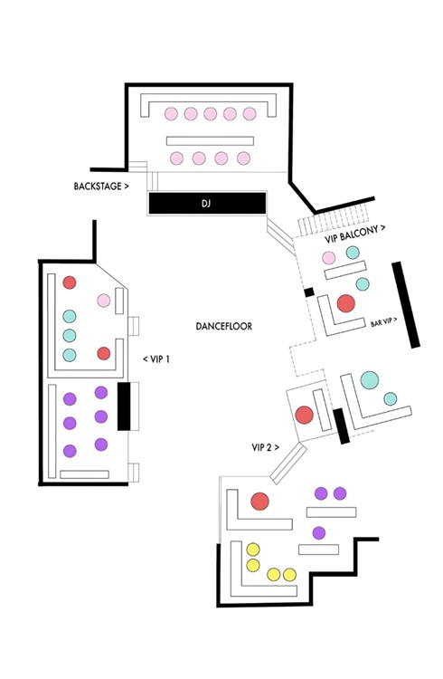 Party på HOF Club - House of Flashback VIP nattklubb i Paris. Hitta promoters för gästlista i Clubbable