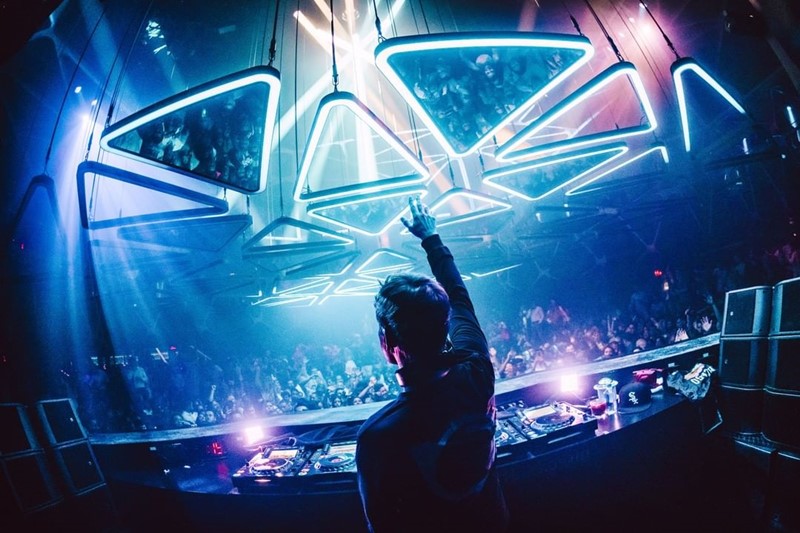 Hakkasan nightclub Las Vegas live dj show celebrity famous artists fun party