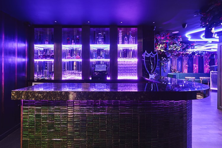 Helios Club London bar