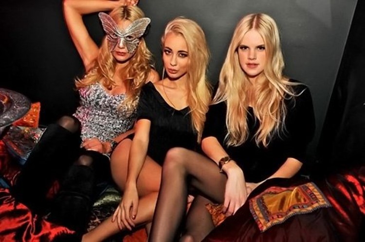 Hell's Kitchen Stockholm club nightclub sexy blondes dancers costumes