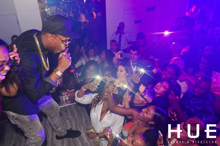 Hue nightclub San Francisco famous rapper dj mixing music concert show crowd