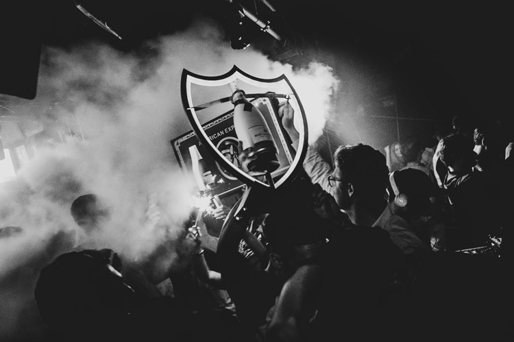 Icon nightclub Madrid bottle parade club table service reserve now