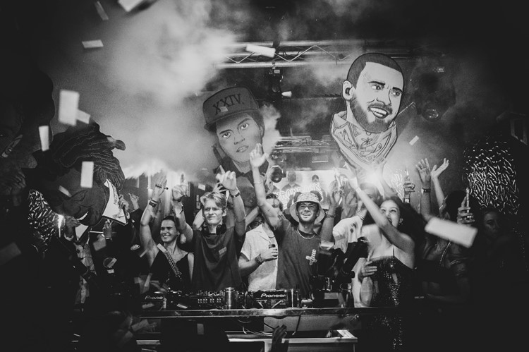 Icon nightclub Madrid crowd partying clubbing nights out celebrate