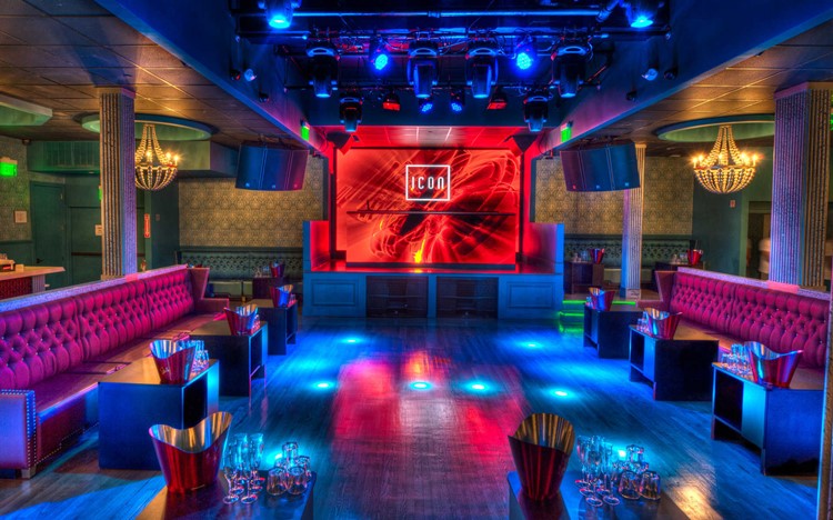 Icon nightclub Moscow view of the interior