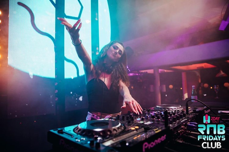 Ivy Club nightclub Sydney sexy dj playing music