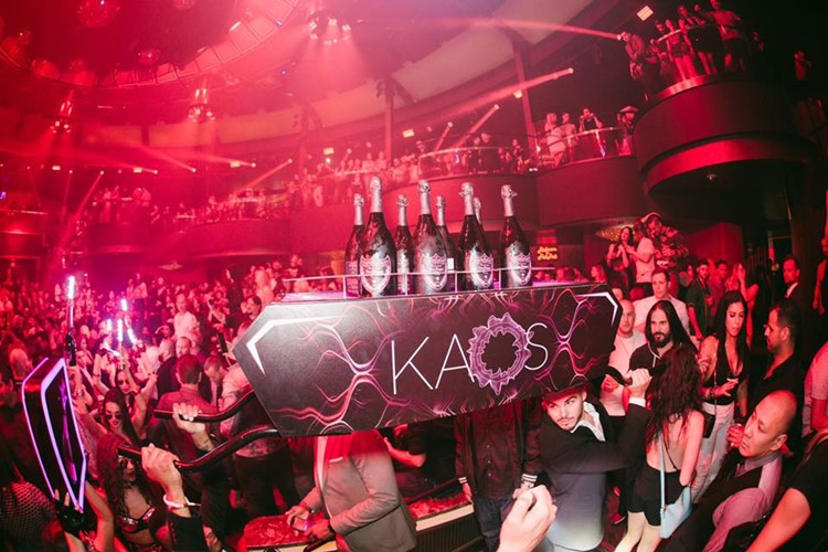 Kaos Las Vegas Guest List & Table Bookings