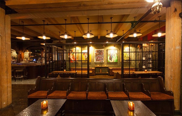 Key Club nightclub Chicago view of the lounge area