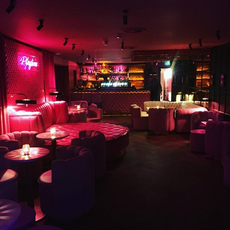 Krystle nightclub Dublin interior luxury design table bar areas lounge