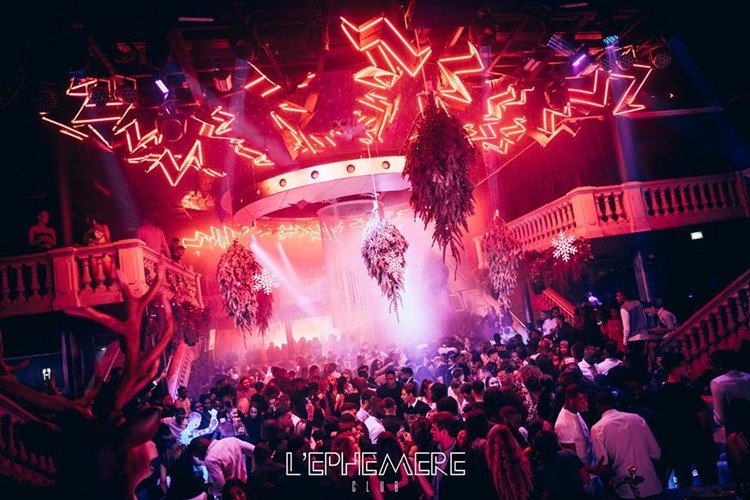 L'Ephémère nightclub Paris
