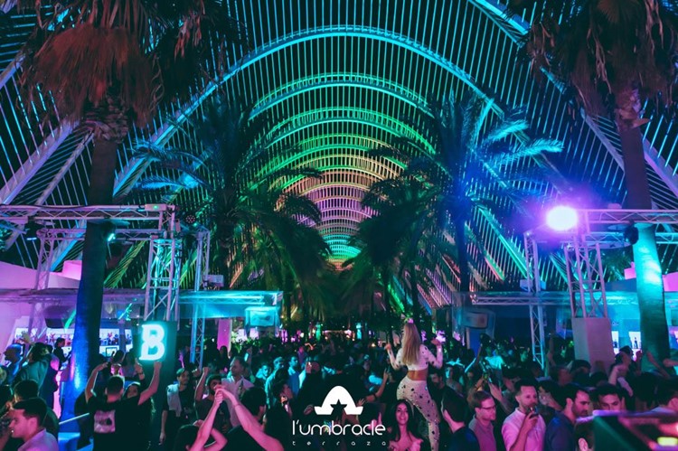 L'Umbracle boîte de nuit Valencia