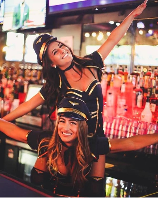 Lincoln Avenue Social sports club Chicago sexy bartenders having fun alcohol drinks party fun