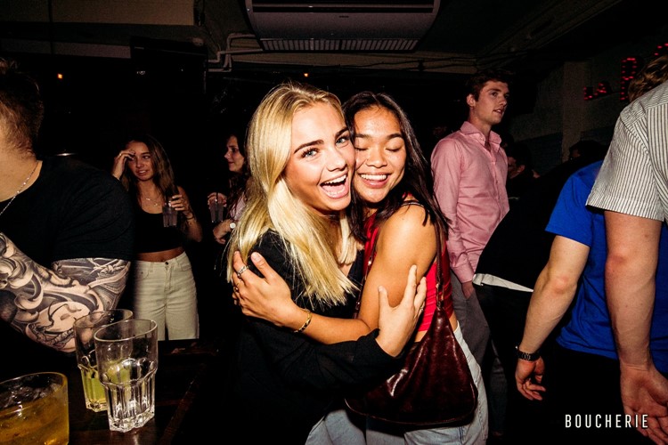 La Boucherie nightclub Copenhagen pretty blonde girls having fun guest list dress code nightout