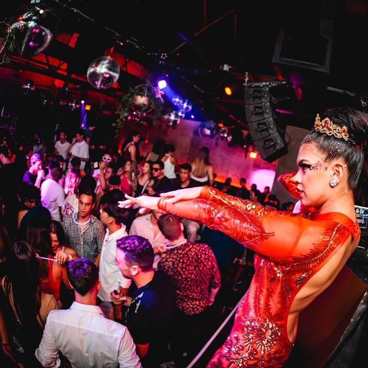 La Otra nightclub Miami exotic dancer fun party event live dj music 