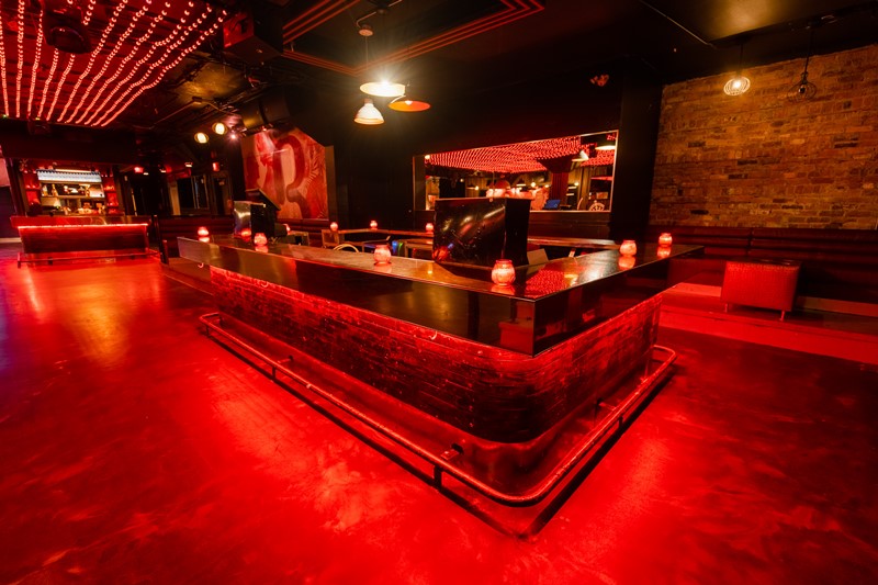 Le Rouge nightclub Montreal new updated interior design look