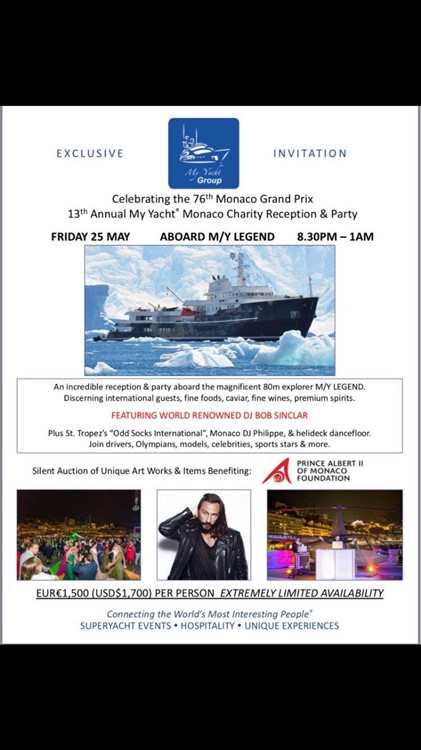 Party poster for legend party