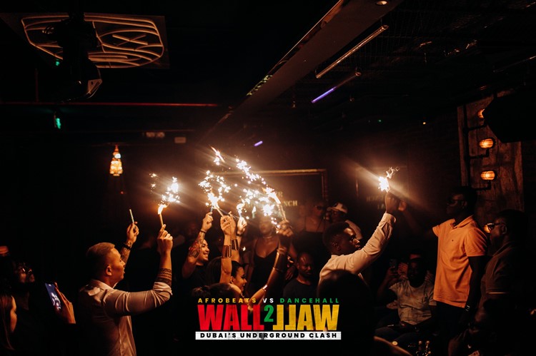 Lekki nightclub in Dubai bottle parade alcohol celebrate birthday bachelor hen