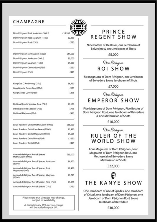 Libertine nightclub London bottle parade book your vip table now bubbles parade show