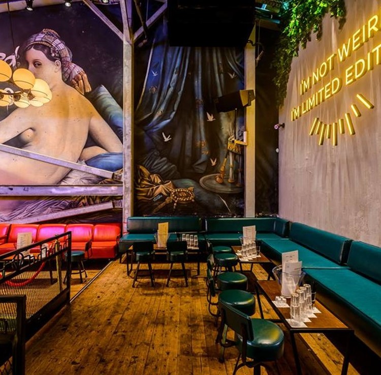 Lighthouse nightclub Tel Aviv lounge area