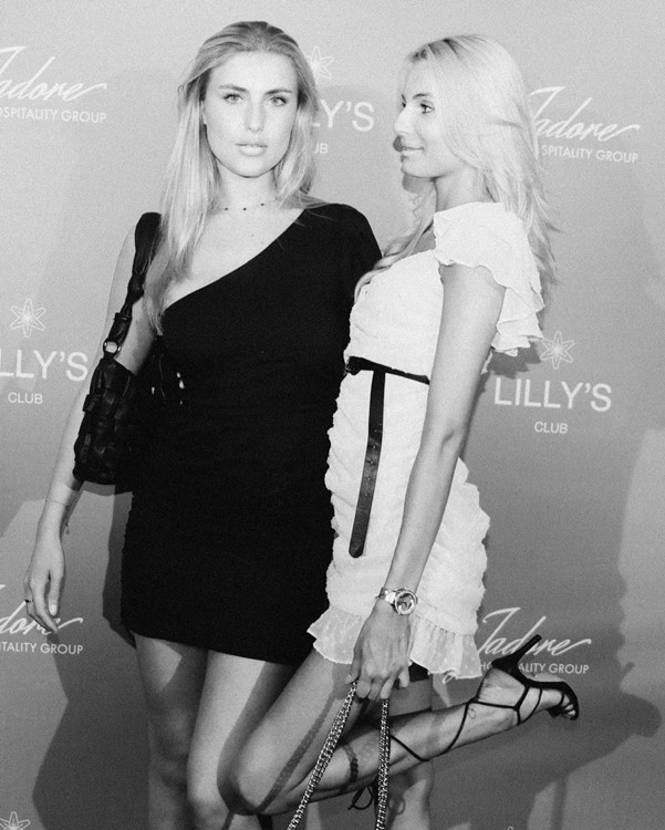 Lilly's Club Monte Carlo Monaco pretty blonde girls in mini dresses dress code high heels elegant