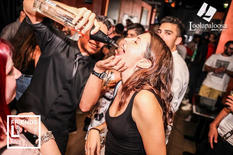 Loolapaloosa nightclub Milan party