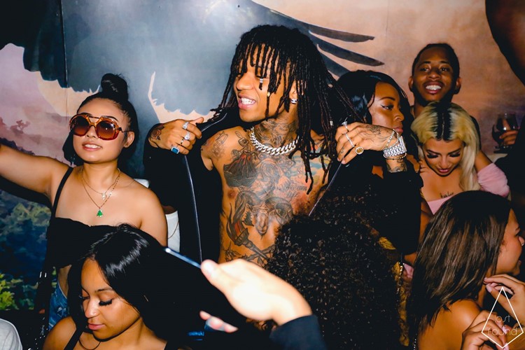 Lost and Found nightclub Toronto famous black rapper tattoos dancing having fun