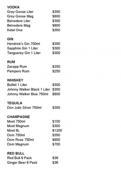 Love and Propaganda nightclub San Francisco bottle menu prices vodka rum gin cognac champagne bubbles parade package book vip table now