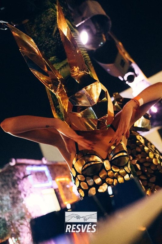 Lust in Rio nightclub Lisbon crowd having fun dancing at a party