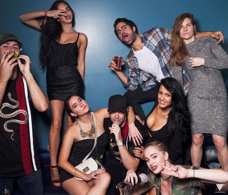 MK Karaoke club NYC New York nightclub dance group friends fun nightout