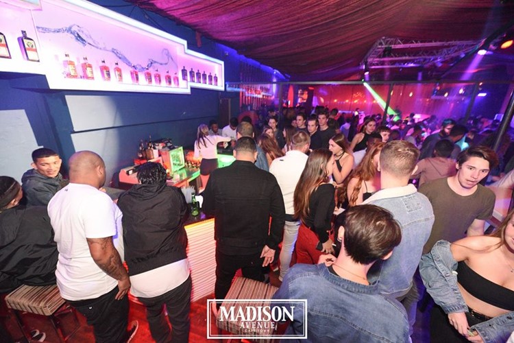 Madison Avenue Club nightclub Cape Town party people dancing