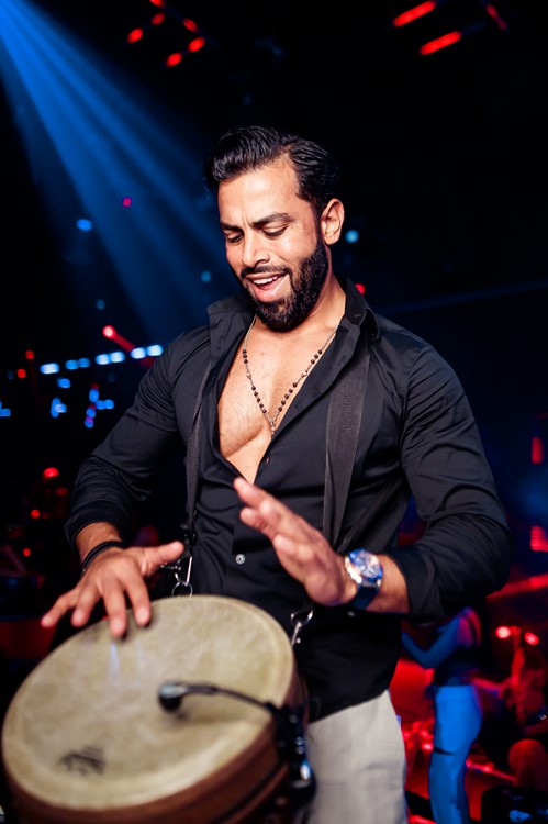 Mafia club Dubai live music drummer concert dj dance fun party event 
