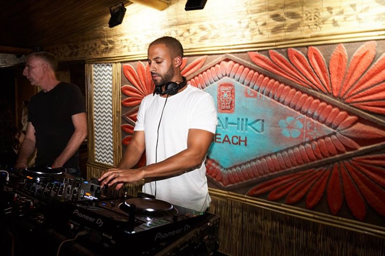 Mahiki Marbella day club beachclub dj mixing music fun party dance floor