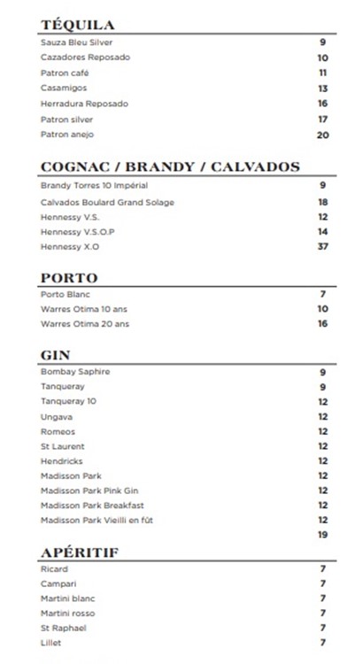 Maison Saint Paul nightclub Montreal reserve vip table book package bottle gin rum vodka whisky cognac spirits mixeers