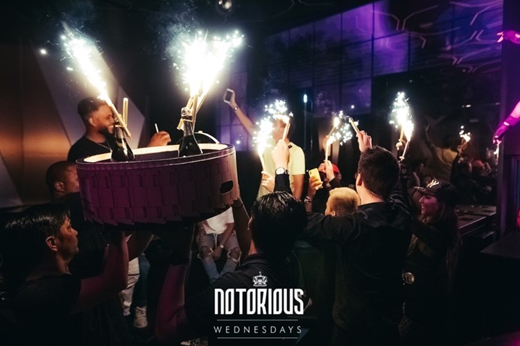 Mantis nightclub Dubai champagne celebration book your own table now reserve party alcohol bottles