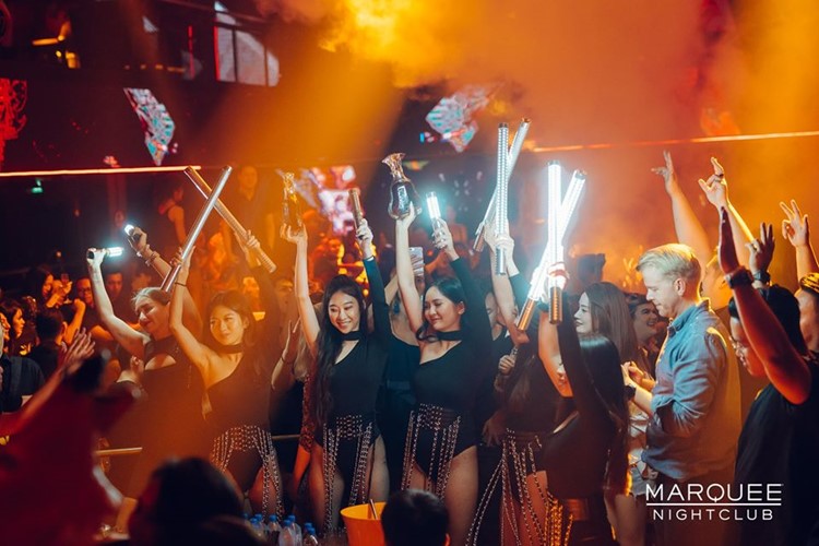 Marquee nightclub Singapore book your own table now celebrate hen birthday bachelor parties best place