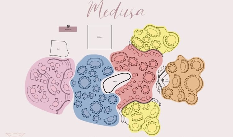 Soirée dans la boîte Medusa VIP à Cannes. Trouvez des promoteurs pour la liste des invités sur Clubbable