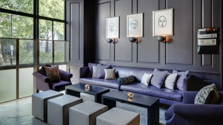 Morton's Members Club in London view of the lounge area