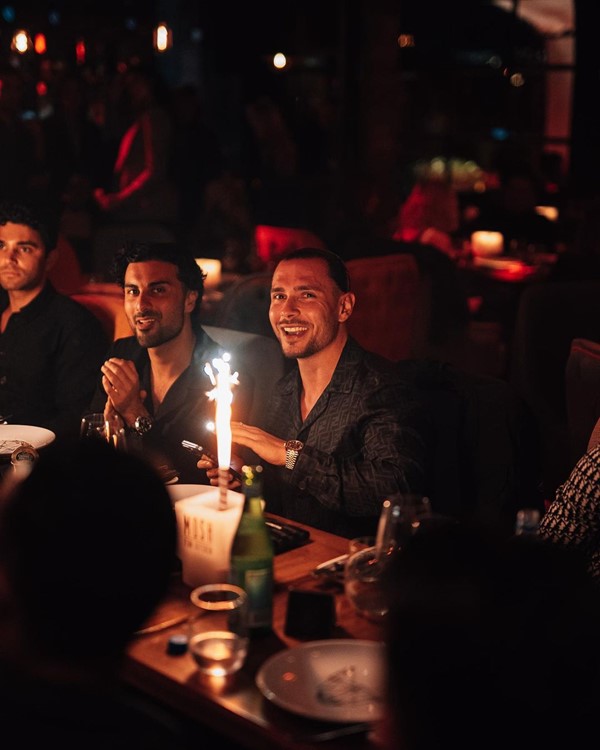 Mosh nightclub Marbella handsome guy dinner show event go out tonight 