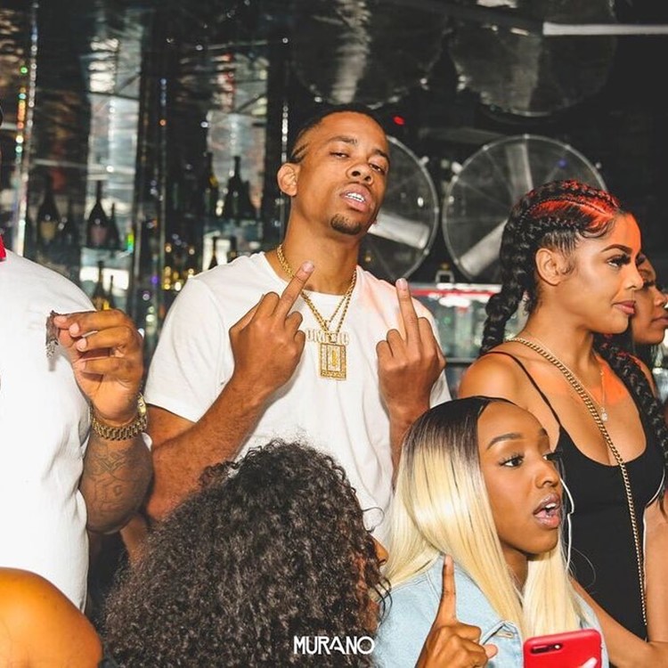 Murano nightclub Los Angeles famous rapper