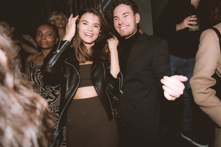 Museo nightclub Copenhagen pretty girl handsome guy partying having fun go out clubbing