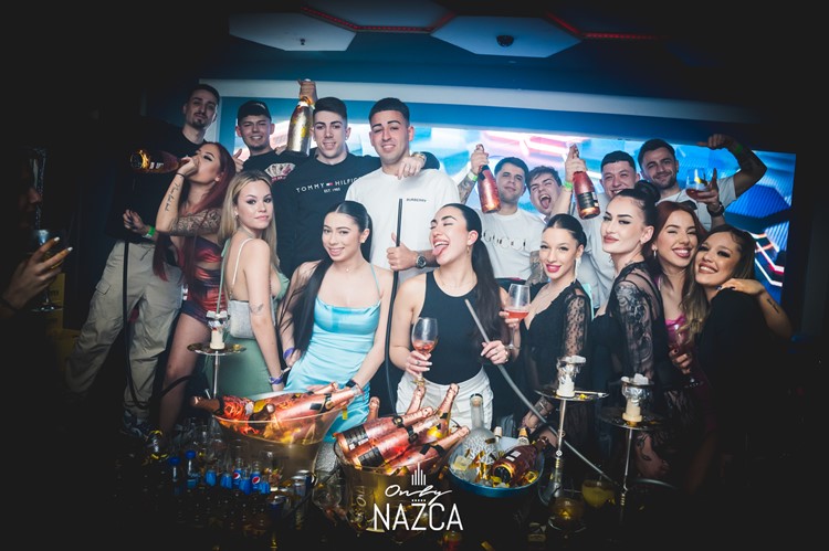 Nazca nightclub Madrid VIP table booking reserve yours celebrate birthday bachelor bachelorette parties 