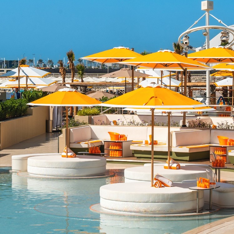 O Beach in Dubai 28 oct. 2025