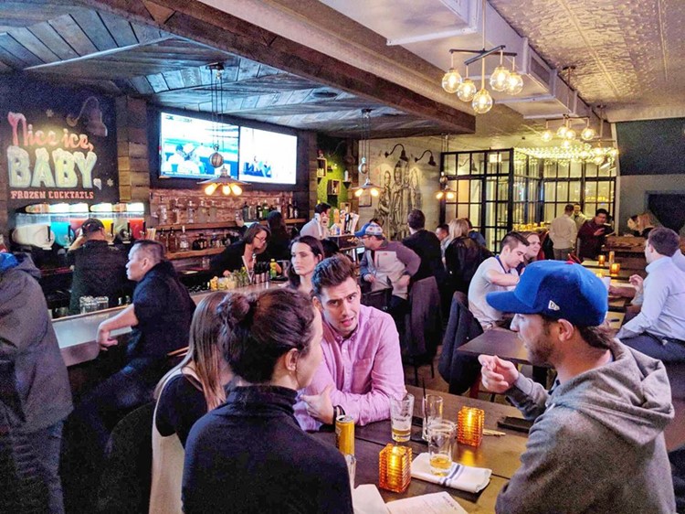 OGs sports bar club Chicago people drinking alcohol fun event