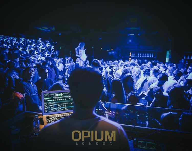 Opium nightclub London dj mixing music fun nightout go out party dance floor drinks