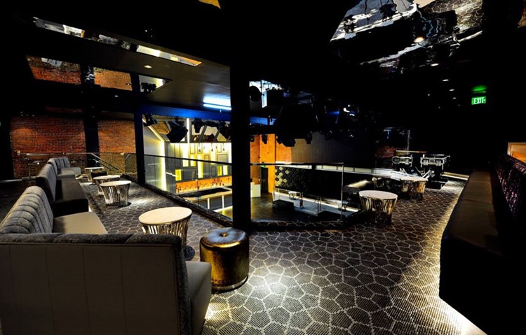 Origin nightclub San Francisco view of the interior